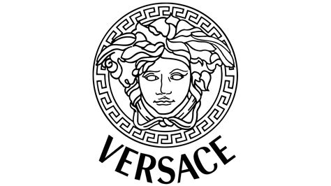 versace significado logo|versace logo black and white.